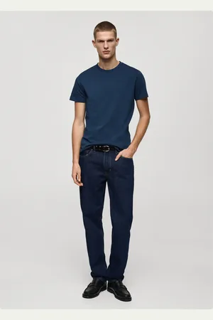 MANGO Slim-Fit-T-Shirt aus 100 % Baumwolle - Herren - M