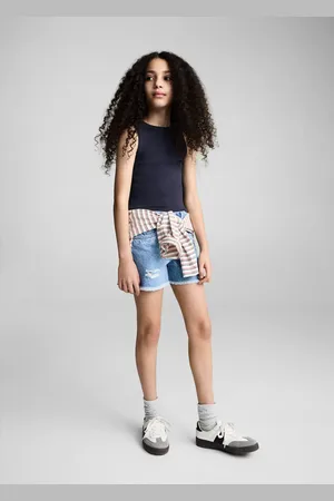 MANGO Crop-Stricktop - Kinder - 5-6 Jahre