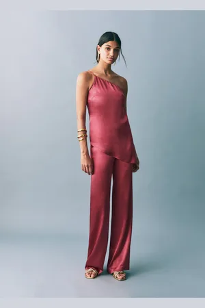 MANGO Asymmetrisches Satin-Top - Mädchen - XS