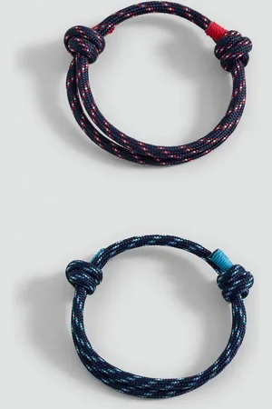 MANGO Kordelarmbänder im Set - Kinder - Einheitsgröße