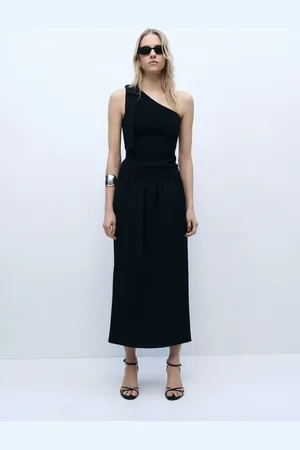 MANGO Asymmetrisches Stricktop mit Schleife - Damen - M