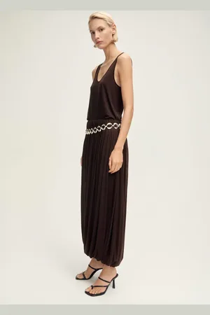 MANGO Rock aus Wollgemisch mit Puffsaum - Damen - S