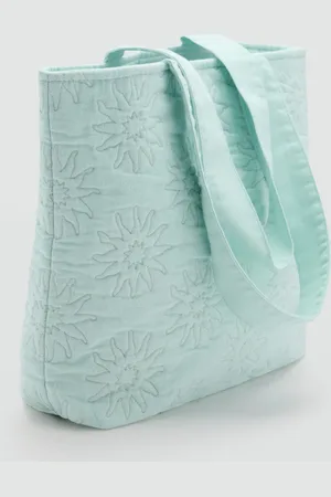 MANGO Tote Bag mit Stickereien - Kinder - Einheitsgröße