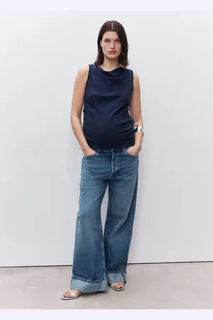 MANGO Umstandstop aus Lyocell - Damen - S