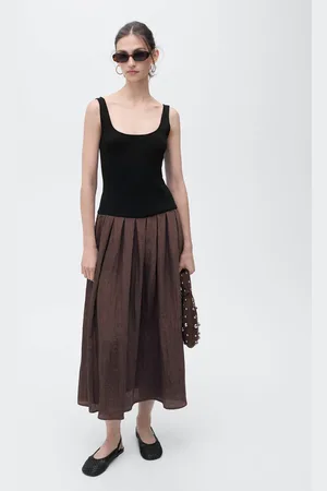 MANGO Kombiniertes Kleid in A-Linie - Damen - L