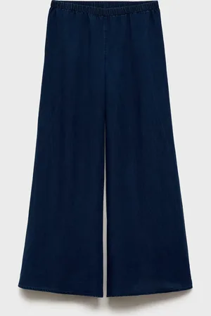 MANGO Palazzohose aus Lyocell für Schwangere - Damen - M