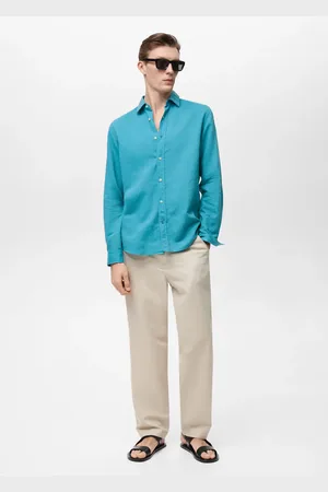 MANGO Leinenhemd - Herren - S