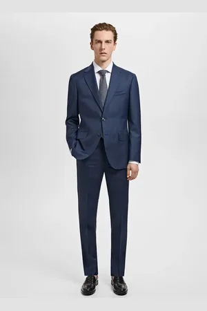 MANGO Anzughose Venecia aus 100 % Schurwolle - Herren - 46