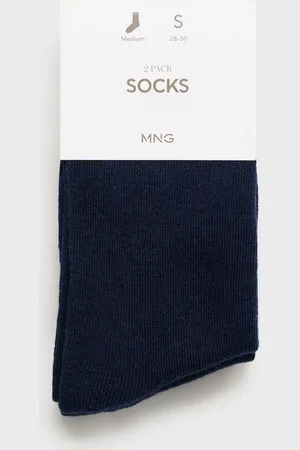 MANGO Zweierpack unifarbene Socken - Kinder - L