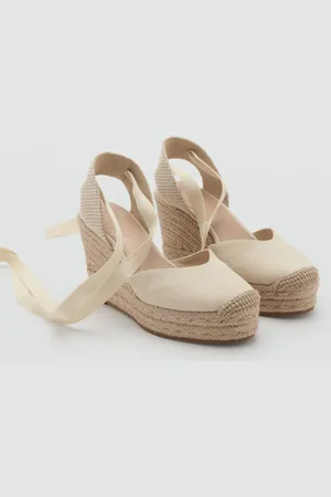 MANGO Espadrille mit Bändern - Mädchen - 40