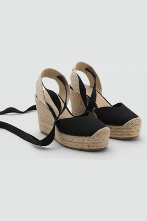 MANGO Espadrille mit Bändern - Mädchen - 38