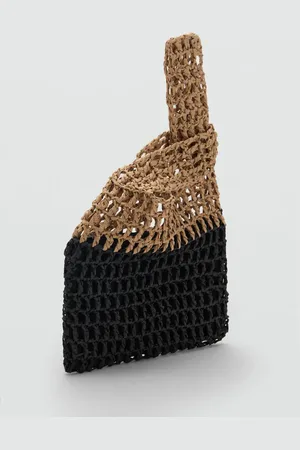 MANGO Handtasche im Häkel-Style - Mädchen - Einheitsgröße