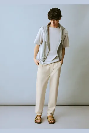 MANGO Jogger Pants aus Leinen - Junge - S