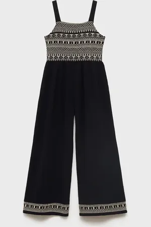 MANGO Jumpsuit mit besticktem Einsatz - Kinder - 9