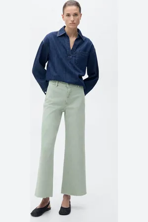 MANGO Culotte-Jeans mit hohem Bund Catherin - Damen - 40