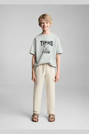 MANGO Kurzärmliges Print-T-Shirt - Kinder - 13-14 Jahre