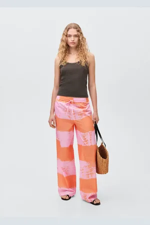 MANGO Gerade Printhose - Mädchen - S