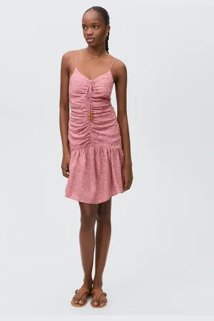 MANGO Gekräuseltes Printkleid - Mädchen - L