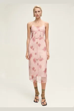 MANGO Kombiniertes Kleid mit Blumenmuster - Damen - M