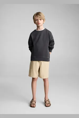 MANGO Gemustertes Baumwoll-Sweatshirt - Kinder - 9-10 Jahre