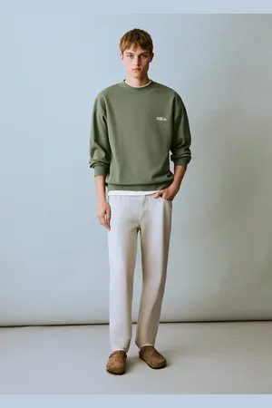 MANGO Baumwoll-Sweatshirt mit Aufschrift - Junge - L
