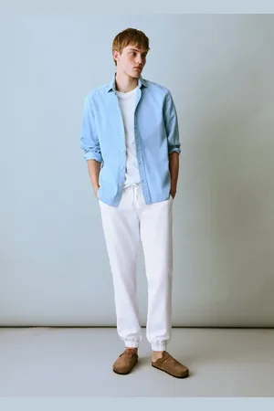 MANGO Jogger-Pants aus Leinen mit Baumwolle - Junge - XXS
