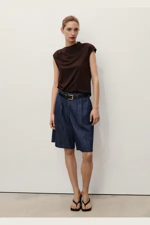 MANGO Rinse-Wash-Bermudashorts aus Denim - Damen - 40