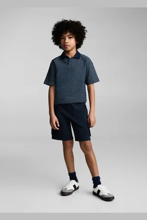 MANGO Cargo-Bermudashorts mit Kordelzug - Kinder - 7-8 Jahre