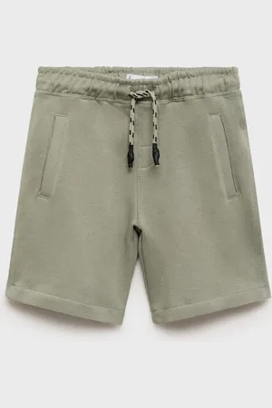 MANGO Baumwoll-Bermudashorts mit Kordelzug - Kinder - 5-6 Jahre