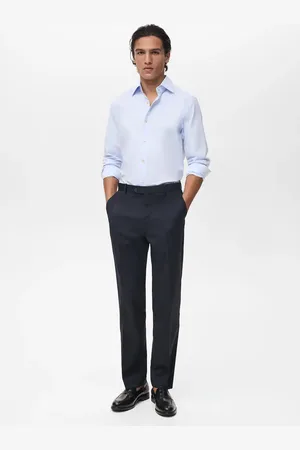 MANGO Slim Fit-Hemd aus 100 % Baumwolle - Herren - M
