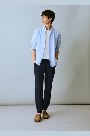 MANGO Jogger-Pants aus Leinen mit Baumwolle - Junge - L