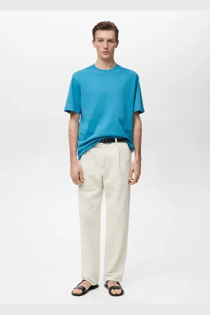 MANGO T-Shirt heavy weight relaxed fit - Herren - L