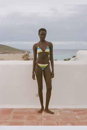 MANGO Bikini-Slip mit Farbverlauf-Effekt - Damen - L