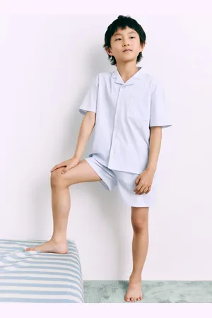MANGO Kurzer Streifen-Pyjama - Kinder - 11-12 Jahre