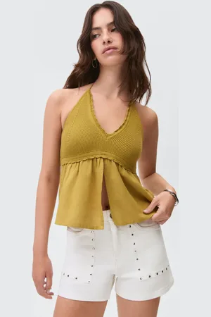 MANGO Jeansshorts mit Nieten - Mädchen - XS