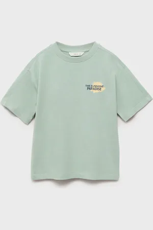 MANGO Bedrucktes Baumwoll-T-Shirt - Kinder - 5-6 Jahre