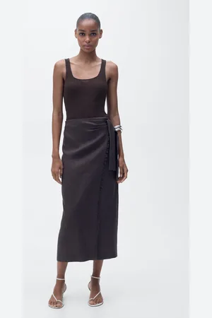 MANGO Geripptes Grobstrick-Top - Damen - XS