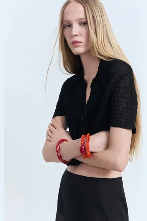 MANGO 3er-Set kombinierte Kugelarmbänder - Damen - Einheitsgröße