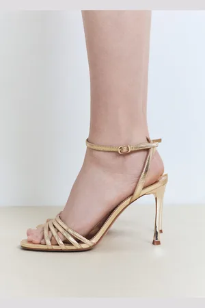 MANGO Sandalette mit kombinierten Riemen - Damen - 39