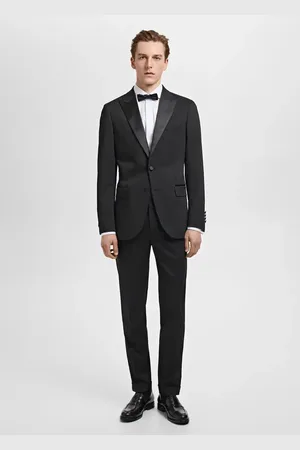 MANGO Sakko mit Reverskragen aus Satin - Herren - 50