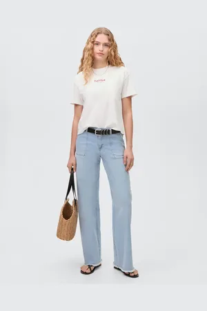 MANGO Kurzärmliges Print-T-Shirt - Mädchen - XS