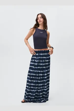 MANGO Langer Tie-Dye-Rock - Mädchen - S