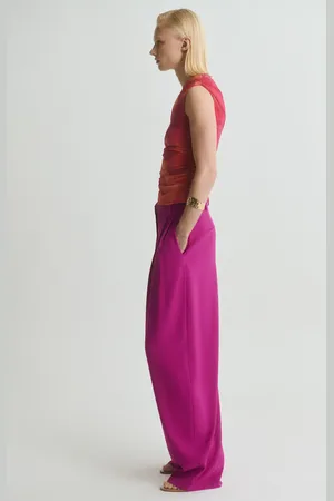 MANGO Hose mit Bundfalten - Damen - 46