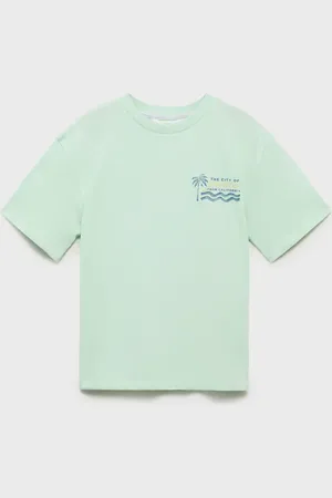 MANGO T-Shirt mit Tropen-Print - Kinder - 13-14 Jahre