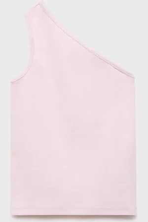 MANGO Asymmetrisches Top mit Rippmuster - Kinder - 11-12 Jahre