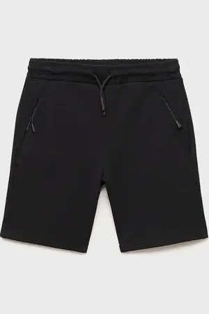 MANGO Baumwoll-Bermudashorts mit Kordelzug - Kinder - 5-6 Jahre