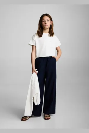 MANGO Crop-T-Shirt mit Tasche - Kinder - 13-14 Jahre