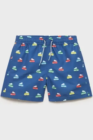 MANGO Gemusterte Badeshorts - Kinder - 5-6 Jahre