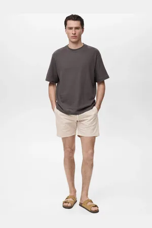 MANGO Badeshorts mit Seersucker-Effekt - Herren - XS