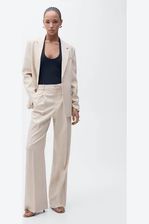 MANGO Strukturierter Anzugblazer - Damen - L
